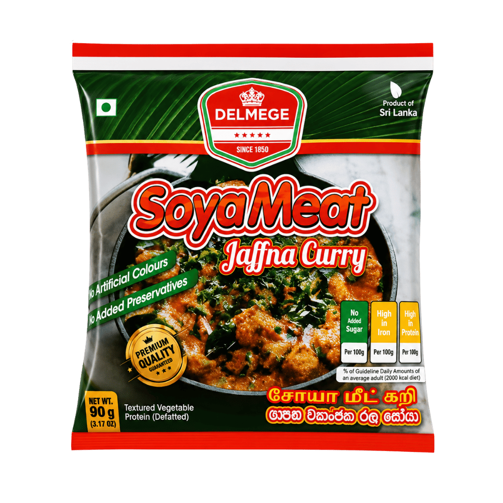 Delmege Soya Meat Jaffna Curry 90 g buy online USA - 1